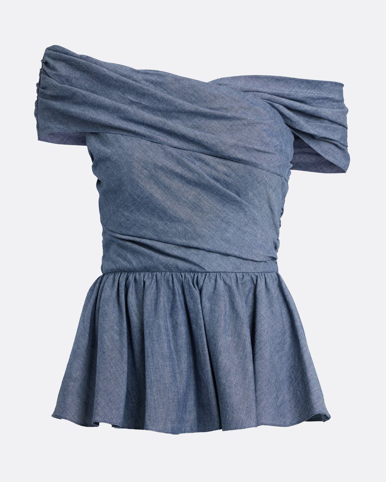 Melanie Top In Blue Blend