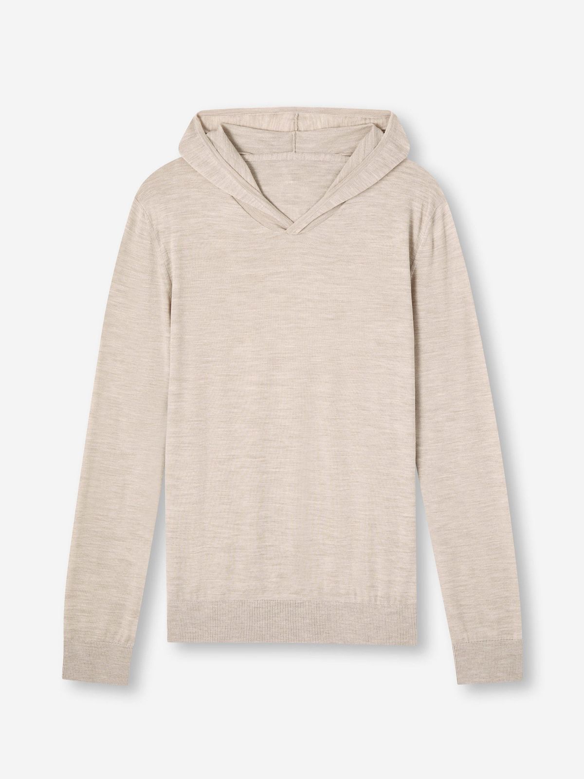 Orson Superfine Merino Wool Hoodie Oat