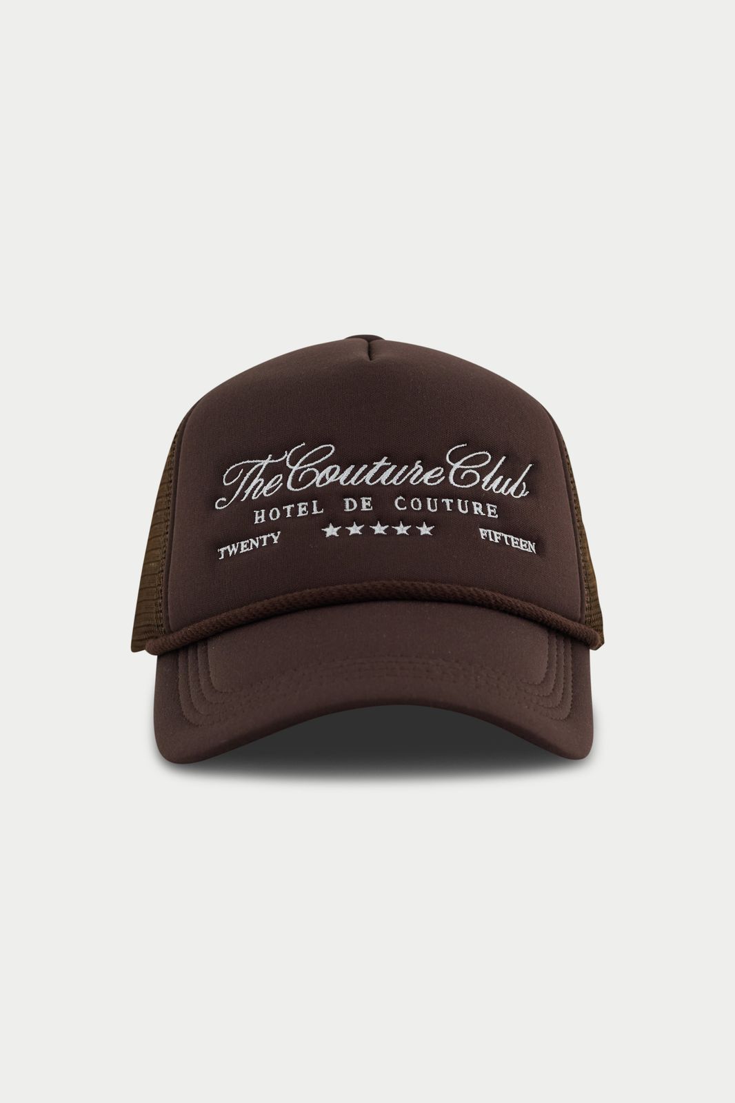 HOTEL DE COUTURE CAP - BROWN