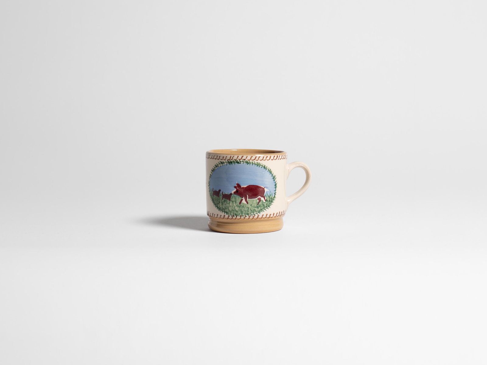NICHOLAS MOSSE SMALL MUG IN WHITE & MULTI