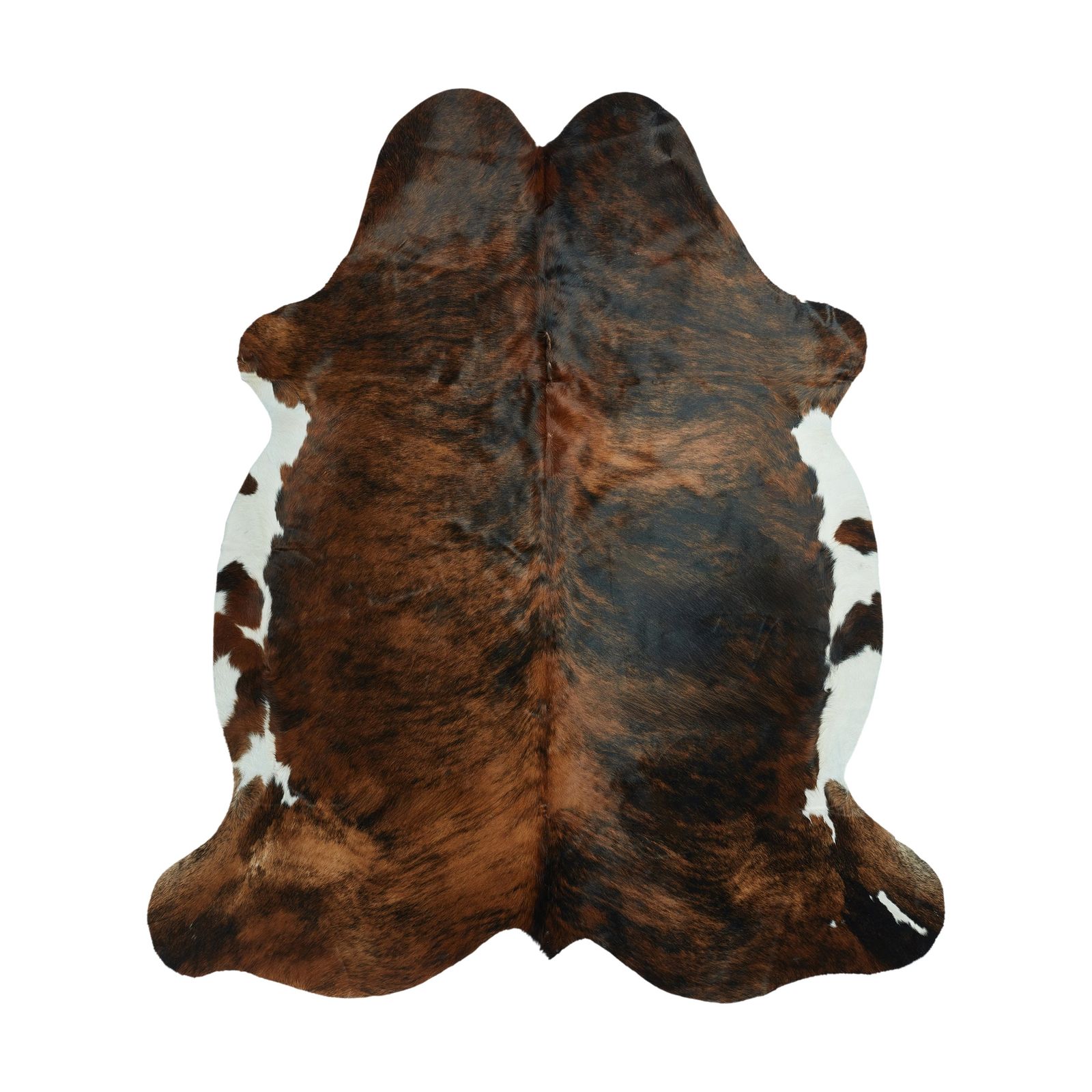 Cowhide Rug - Exotic Tricolour (240cm x 220cm)