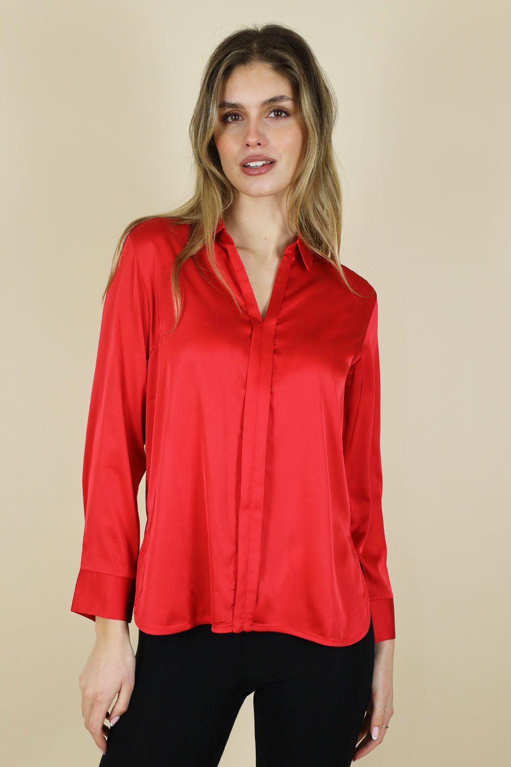 Joy Silk Look Shirt