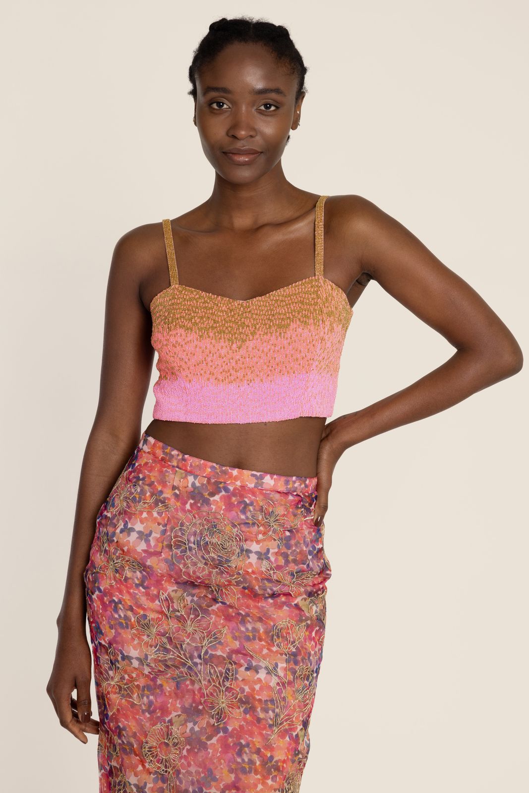 Iris Beaded Bralette