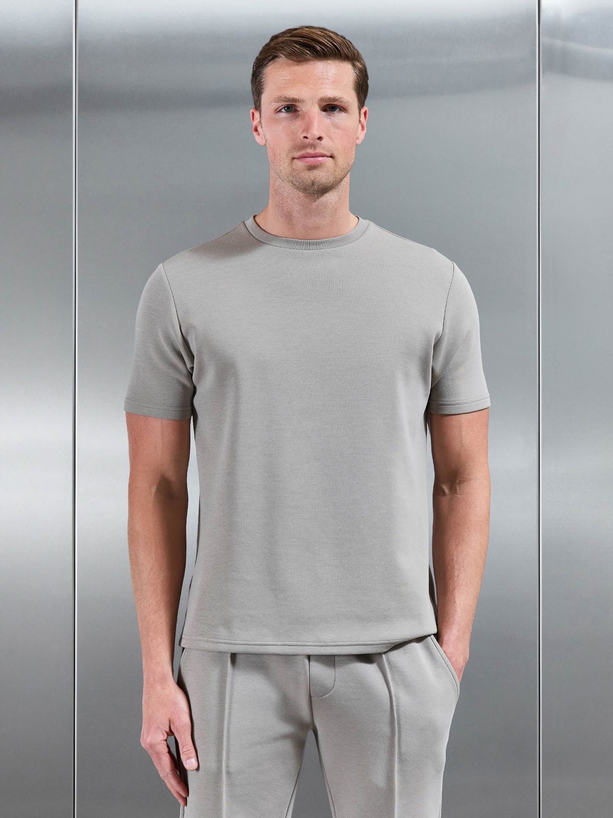 Everyday Luxe T-Shirt in Stone