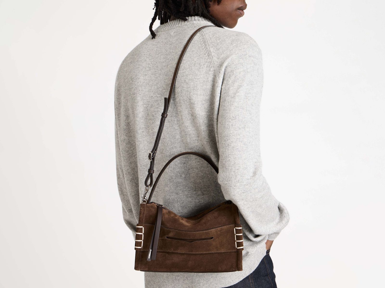 CL_SMALL LOAFER BAG SUEDE
