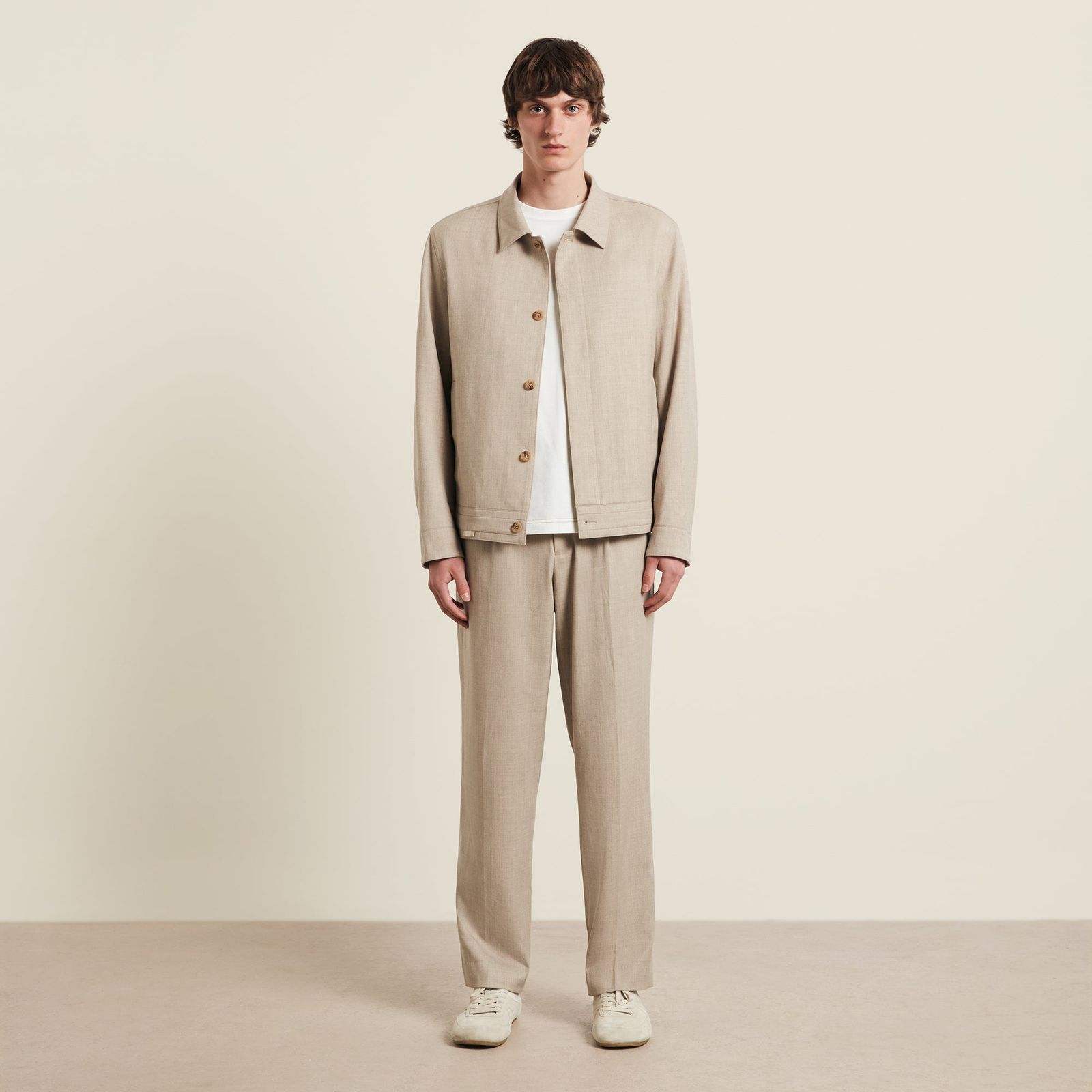 Provence Travel Suit Jacket - Beige