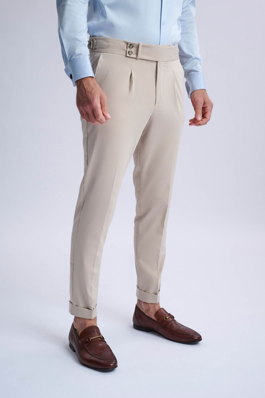 Fusco Trouser Chinos Stone