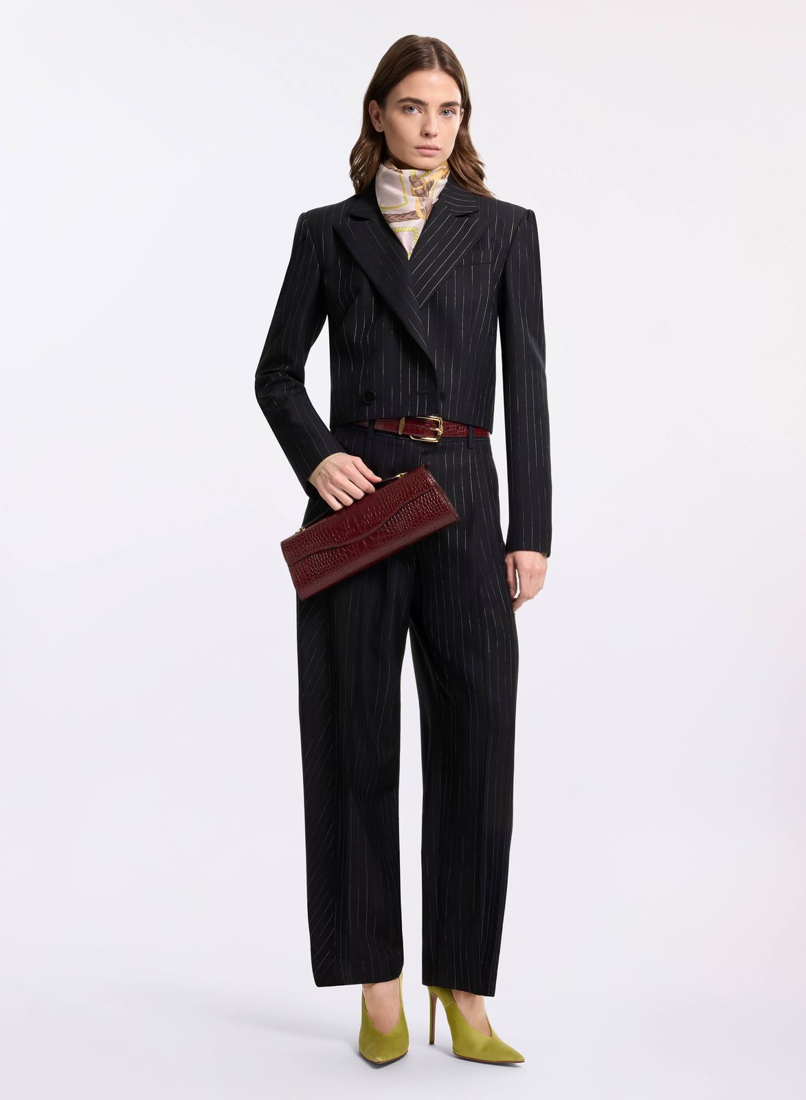 Striped Wool Jacket
