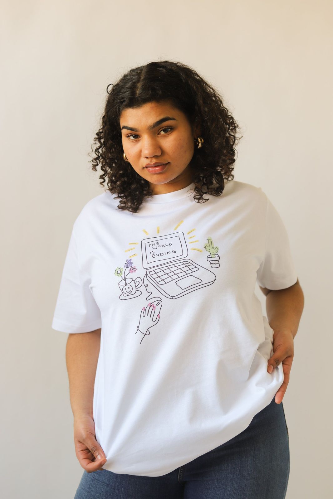 Positive Vibez Only | 100% Organic Cotton T-Shirt