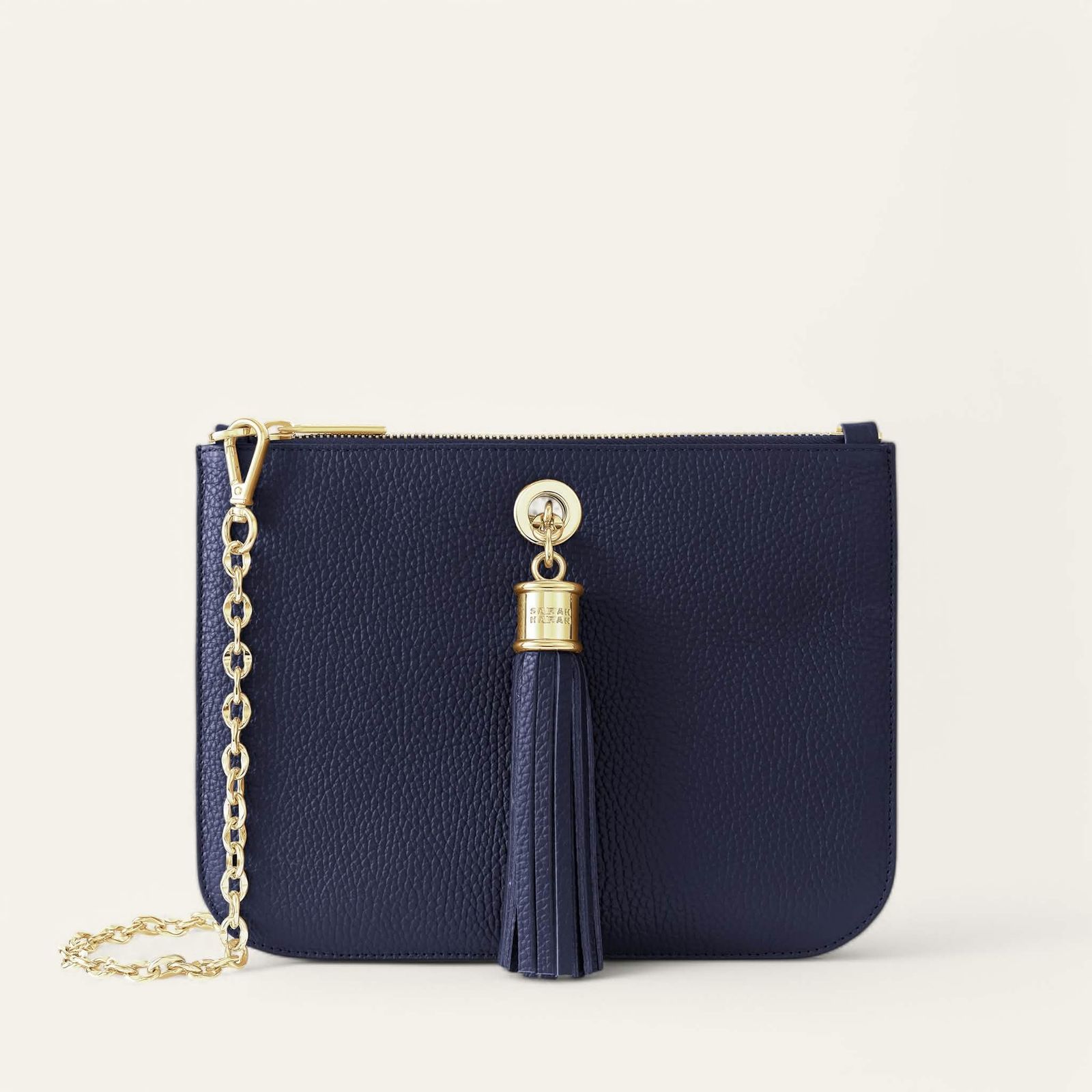 Ivy | Navy with Gold hardware