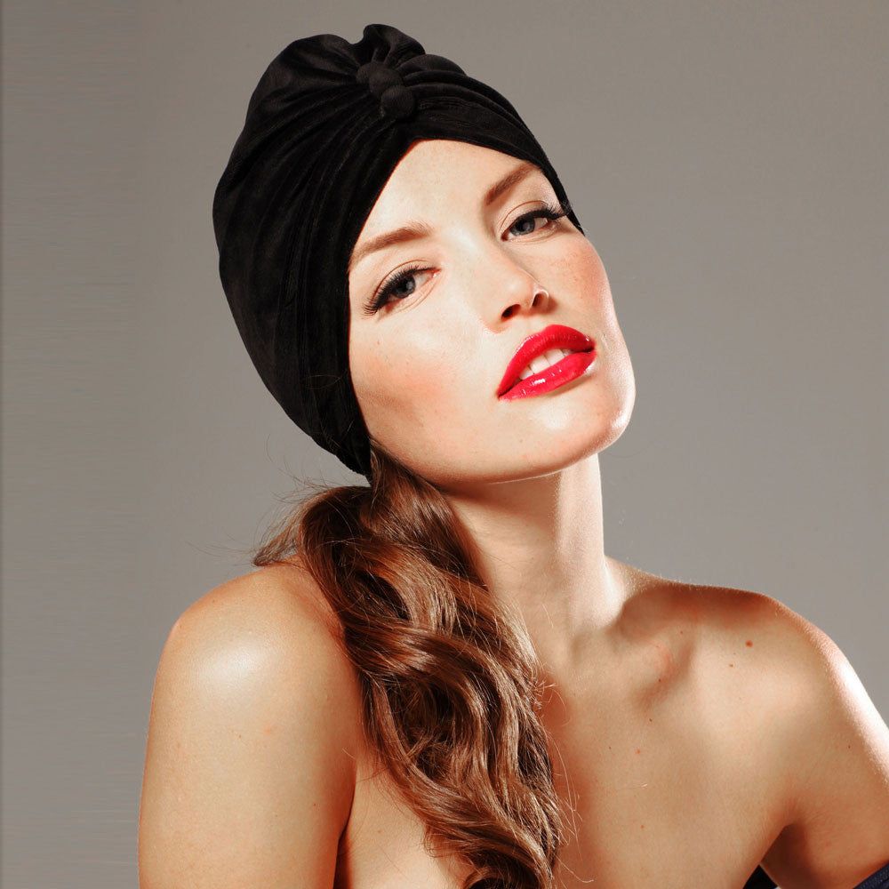 Dietrich Velour Turban