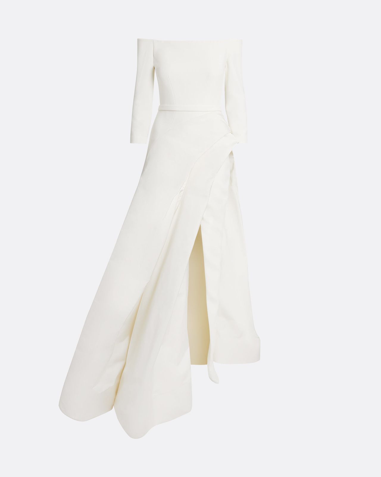 Nila Long Dress In Ivory