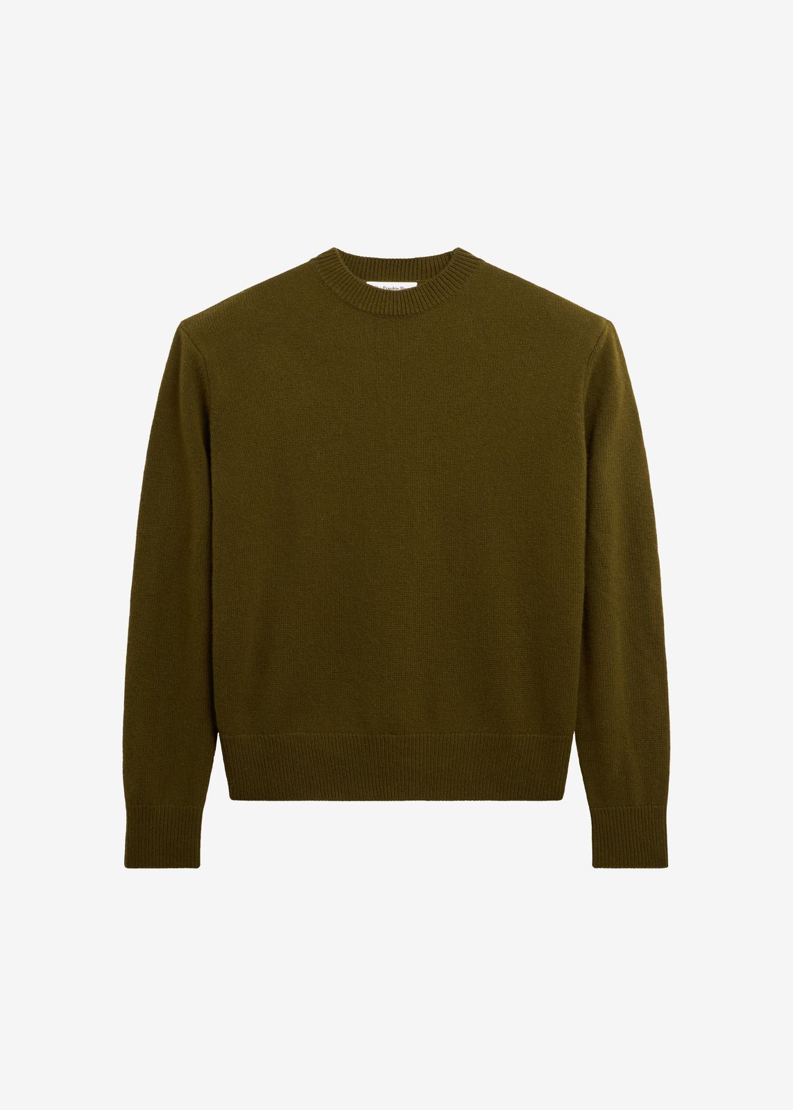 Rafaela Padded Knit Sweater - Olive