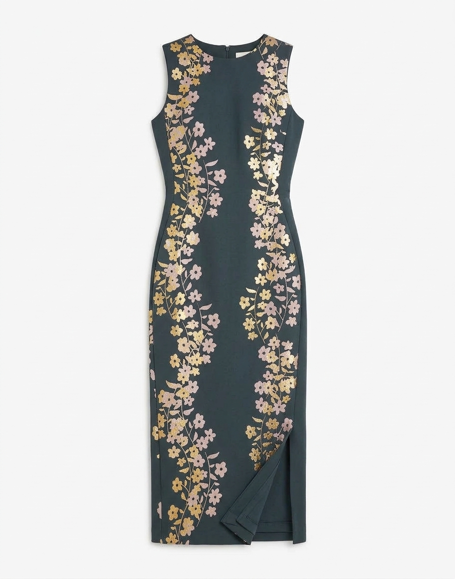 Sleeveless Bonded Dress
