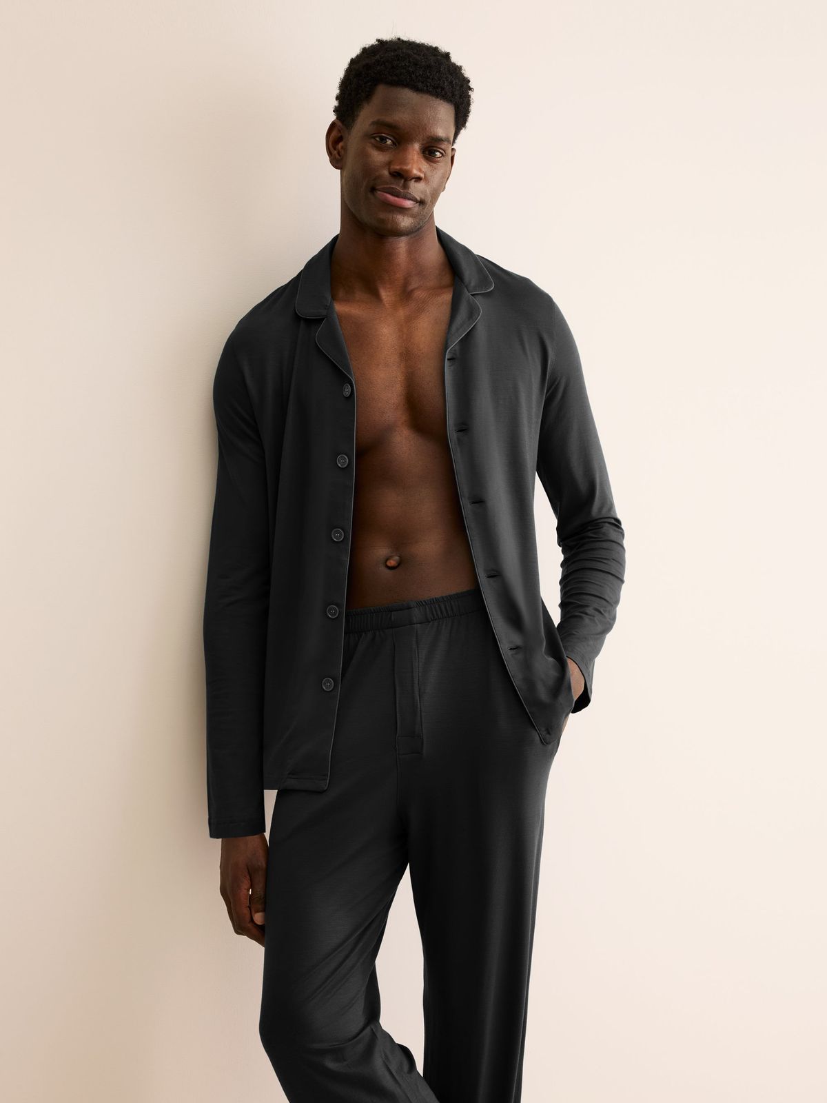 Basel Micro Modal Pyjamas Black