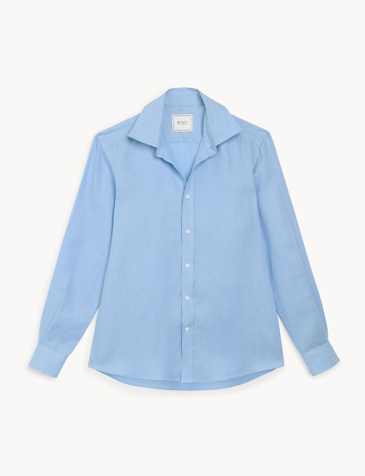 The Boyfriend: Linen, Cornflower Blue