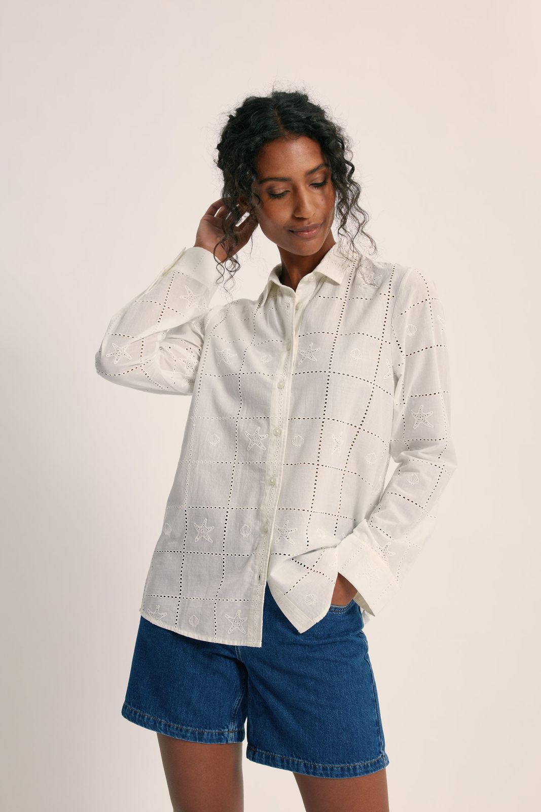 Abbott Broderie Shirt