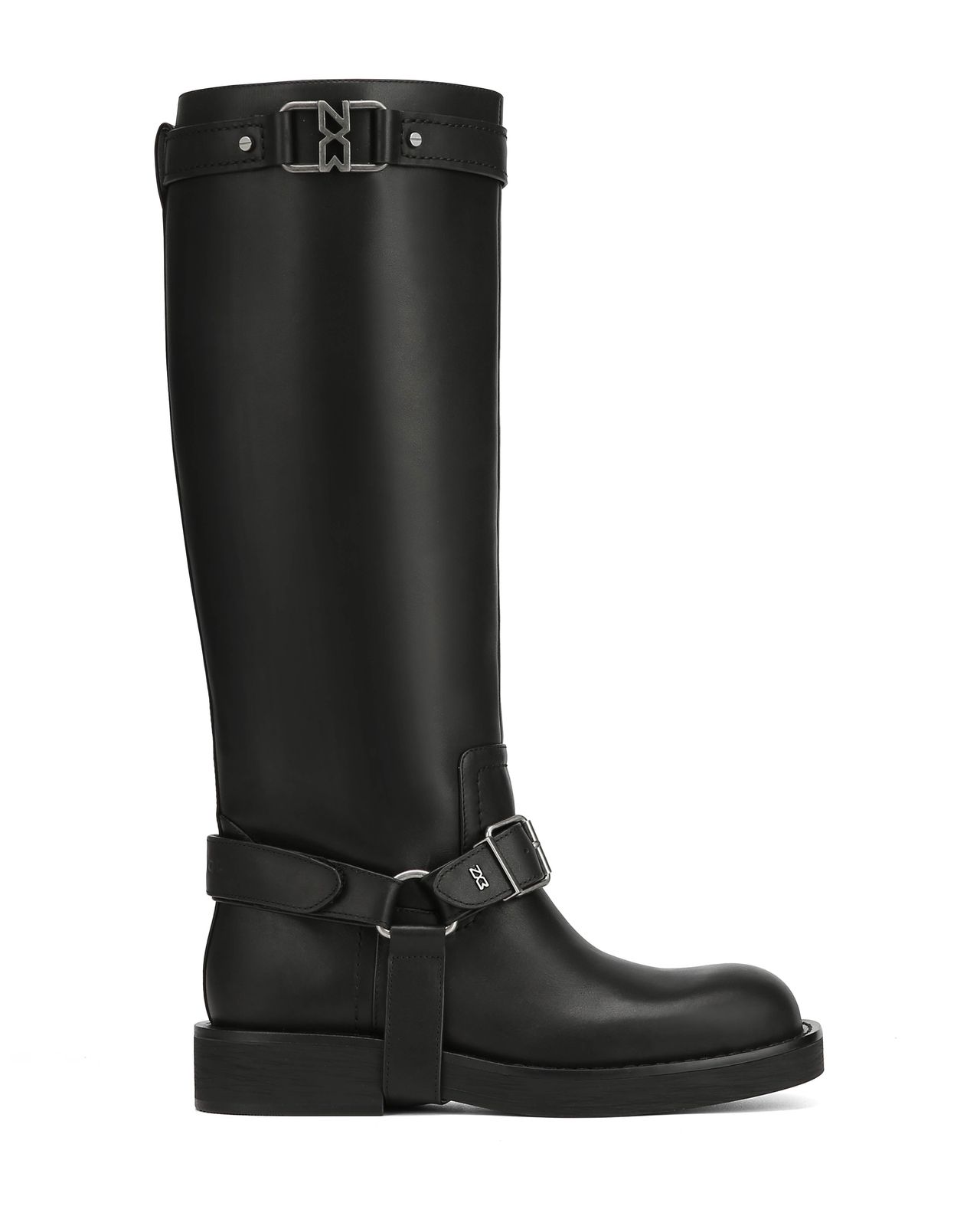 Berlin Black Waxy Leather