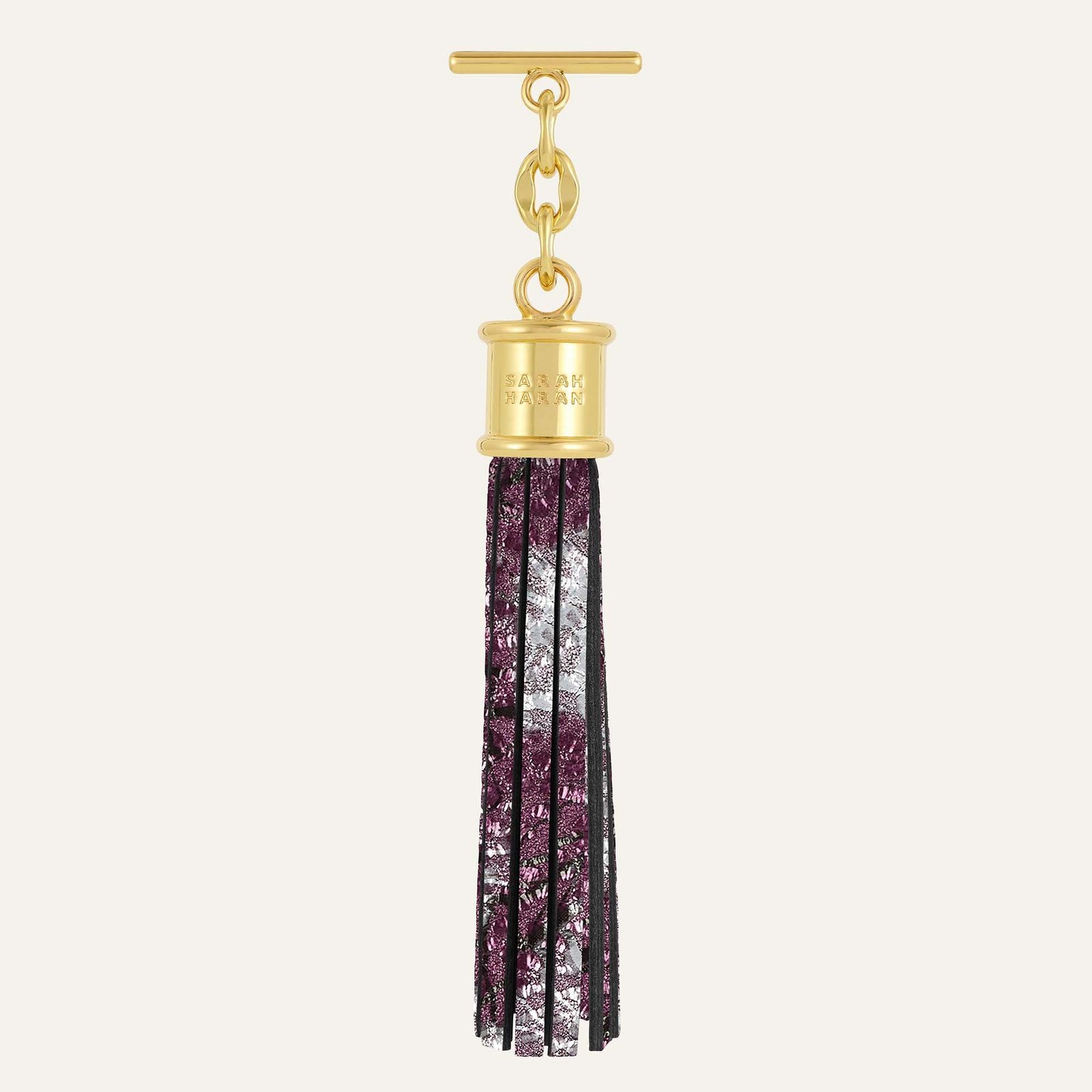Capsule Tassel Classic | Cheri Lace with Gold hardware