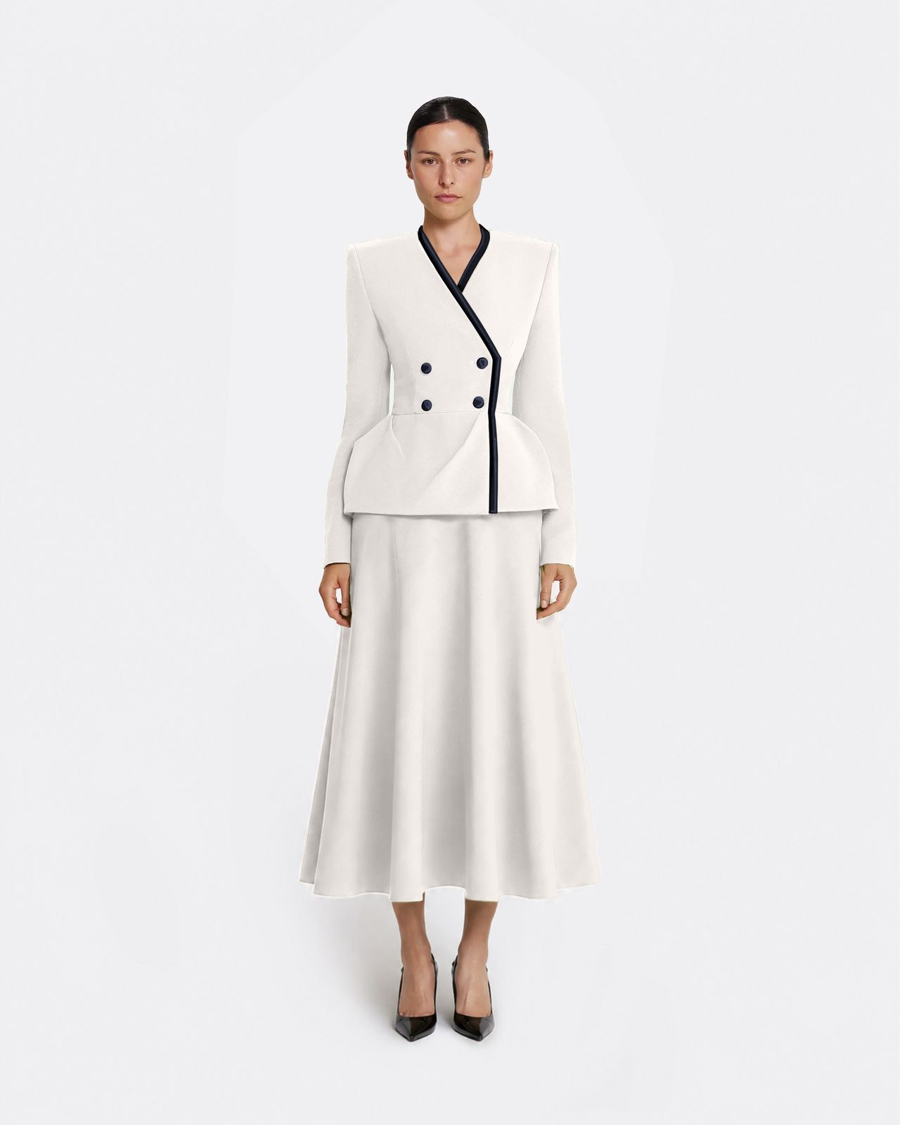 Miwa Skirt in Ivory