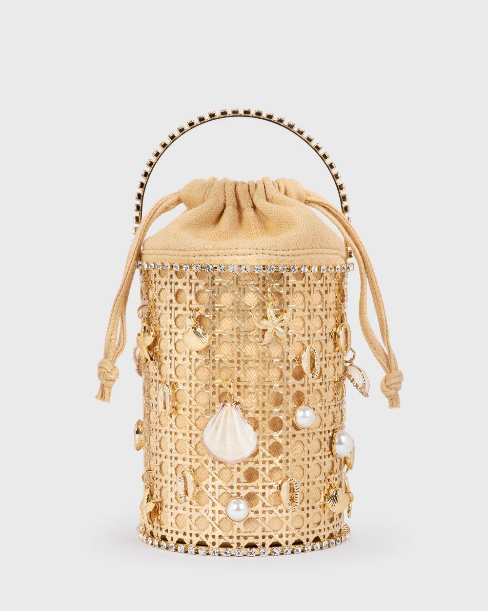 Amalfi Gold Bucket Bag