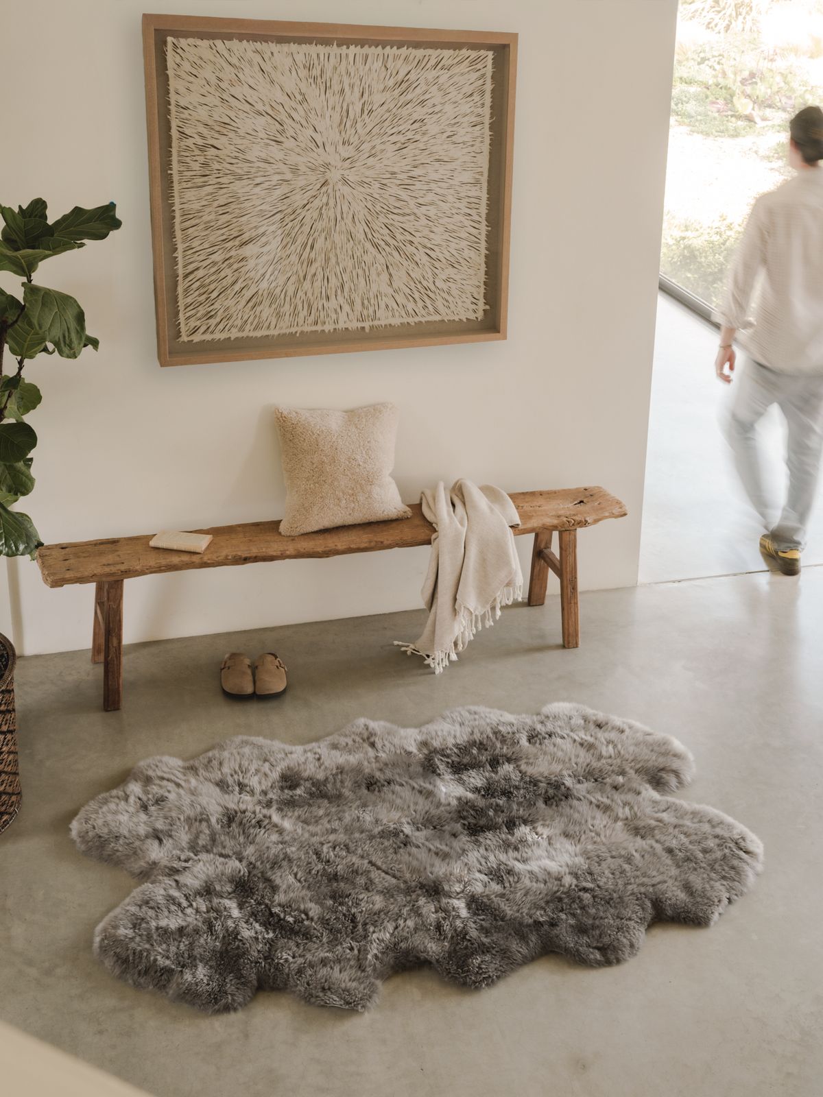 Quatro Sheepskin Rug - Vole