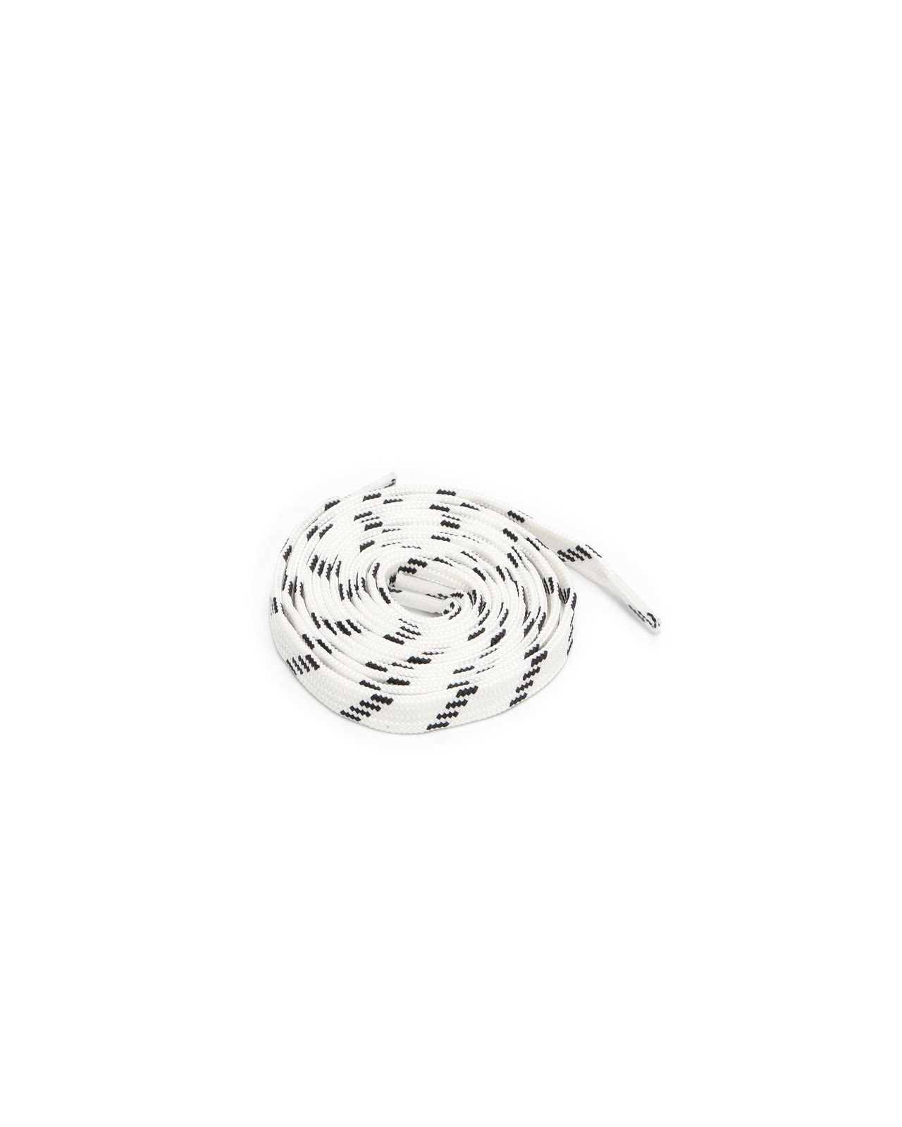 2 Tone Flat Lace White/Black