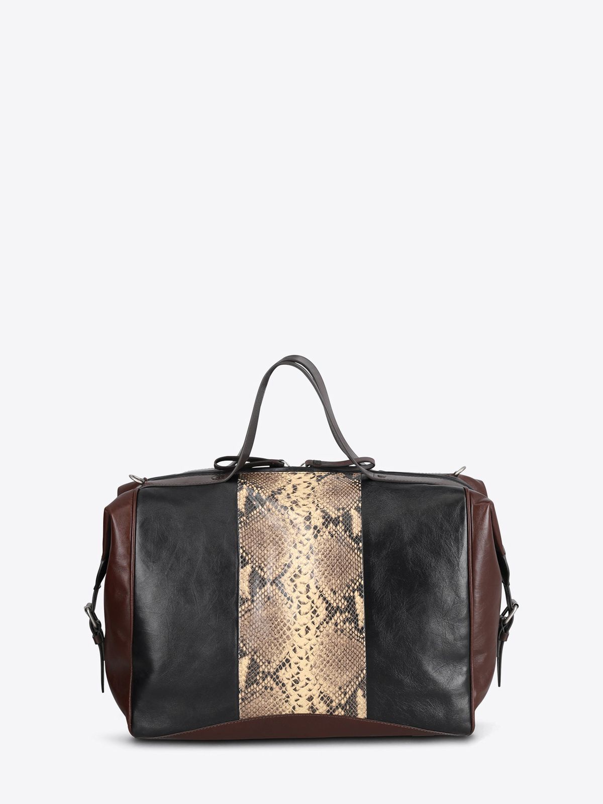 Leather weekend bag