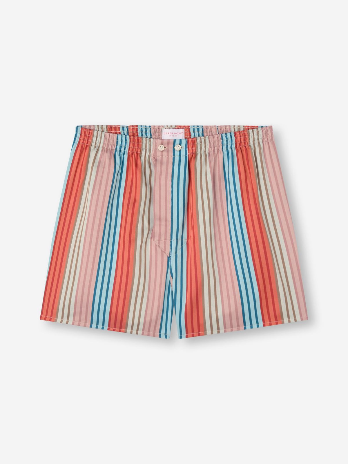 Wellington Cotton Classic Fit Boxers Multi Stripe