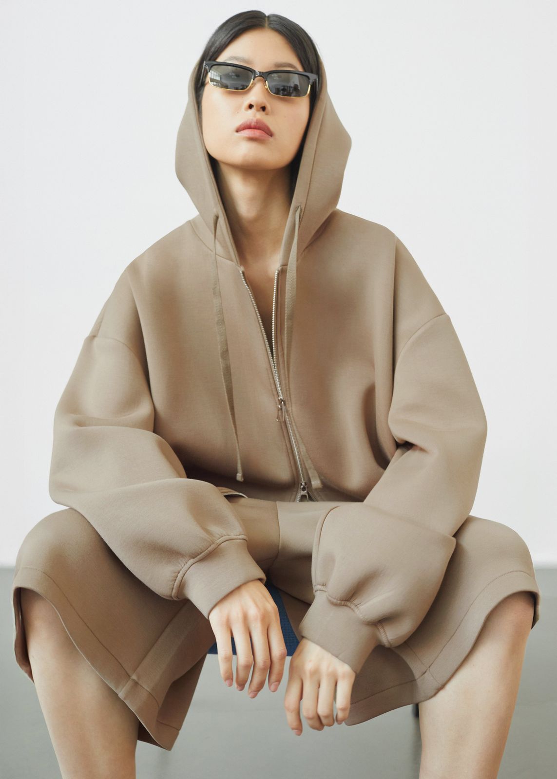 Rian Oversized Hoodie - Camel