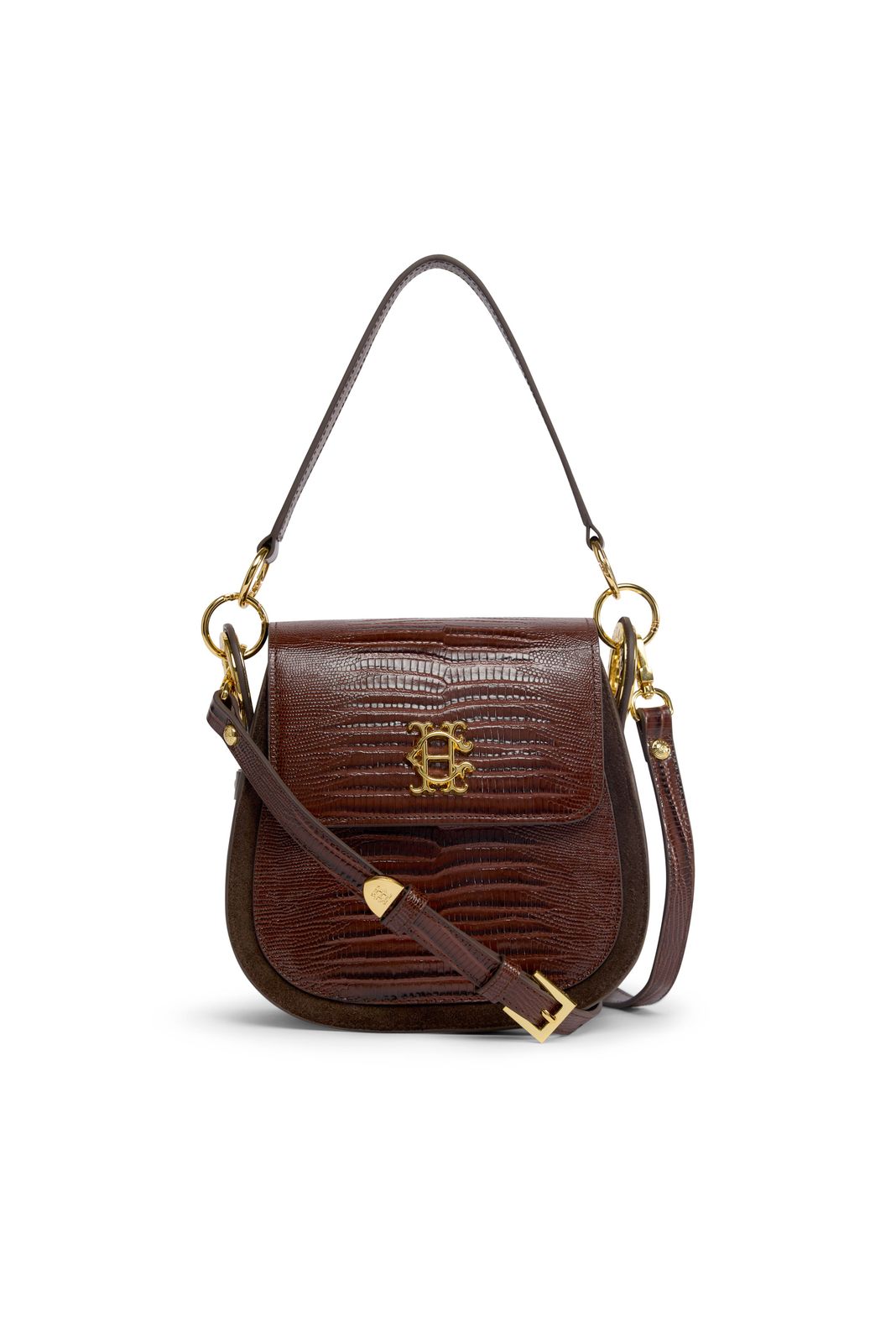Bridle Bag (Chestnut Lizard)