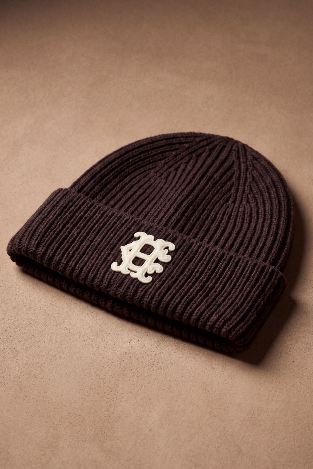 Heraldic Beanie (Hazelnut)