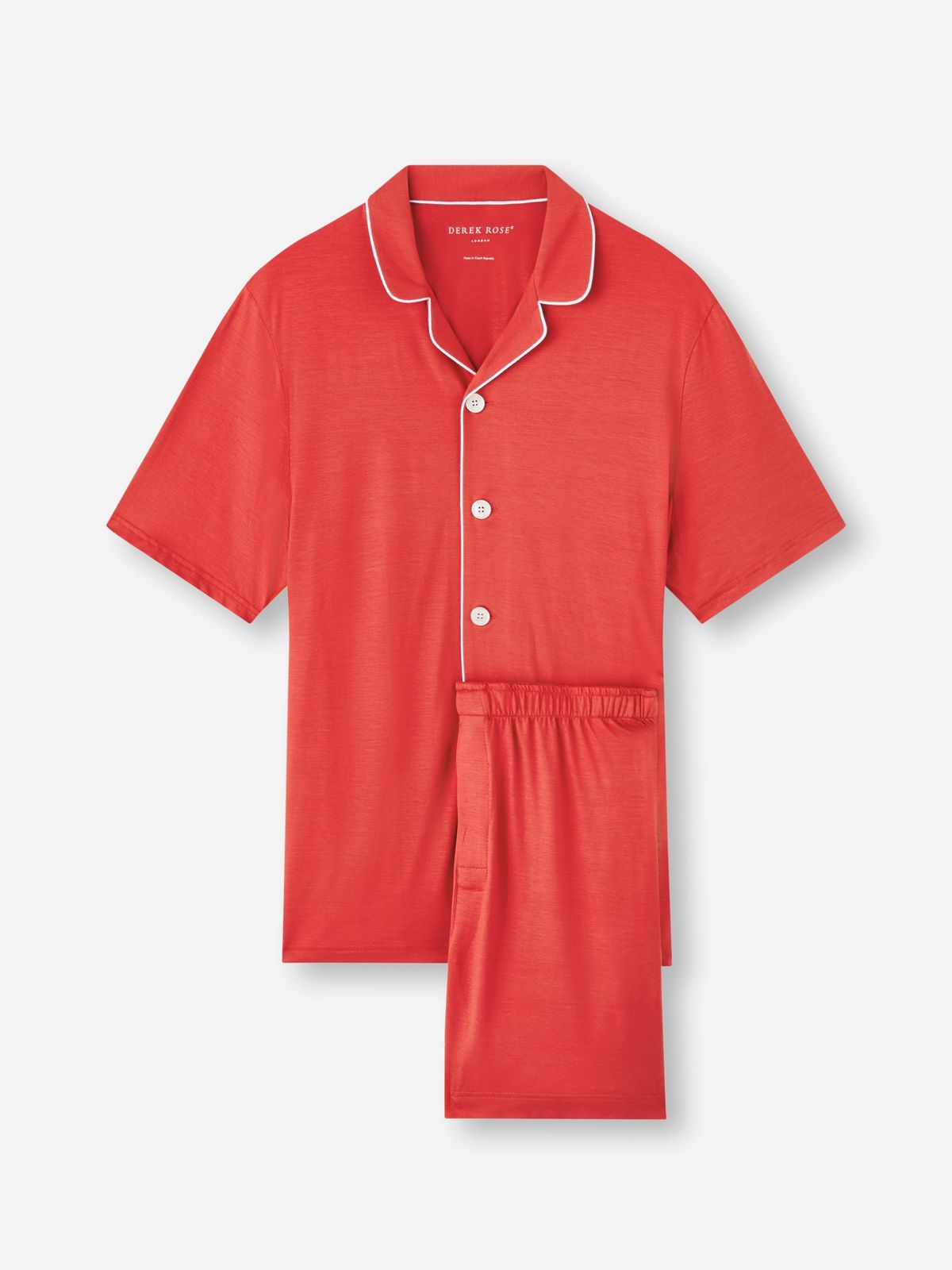 Basel Micro Modal Short Pyjamas Red