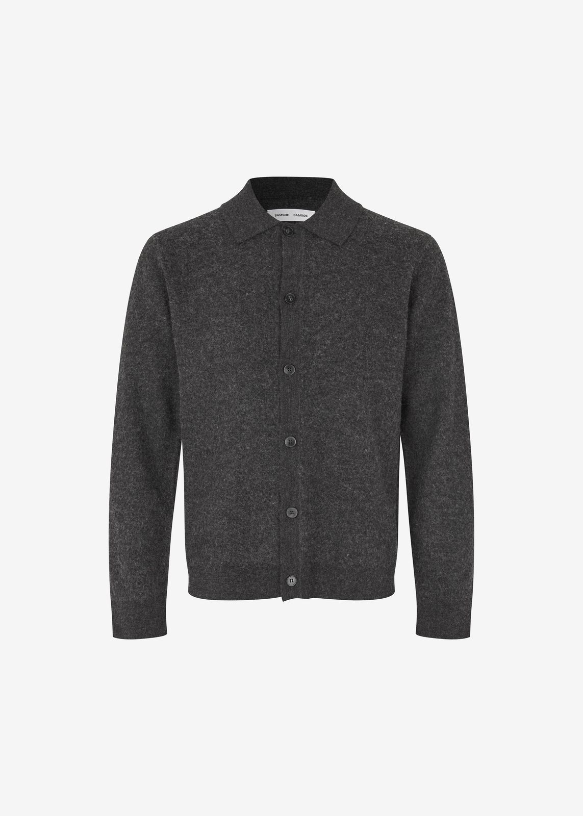 Samsøe Samsøe Sarichard Cardigan - Dark Grey Melange