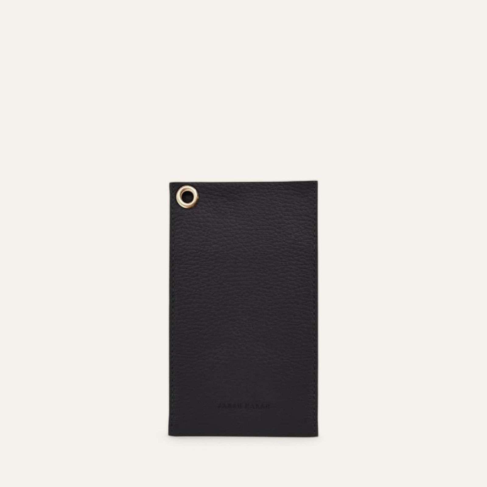 Primrose Pouch | Black with Gold hardware