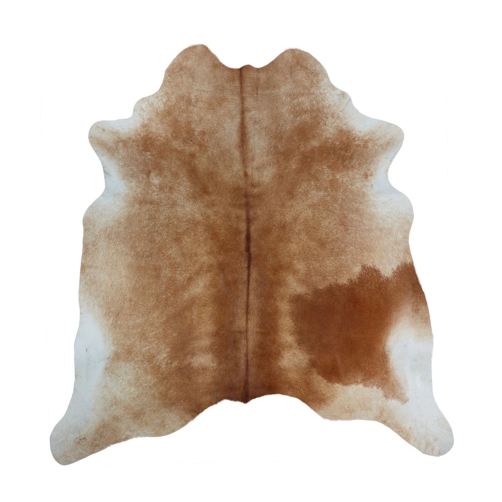 Cowhide Rug - Brown & White (205cm x 200cm)