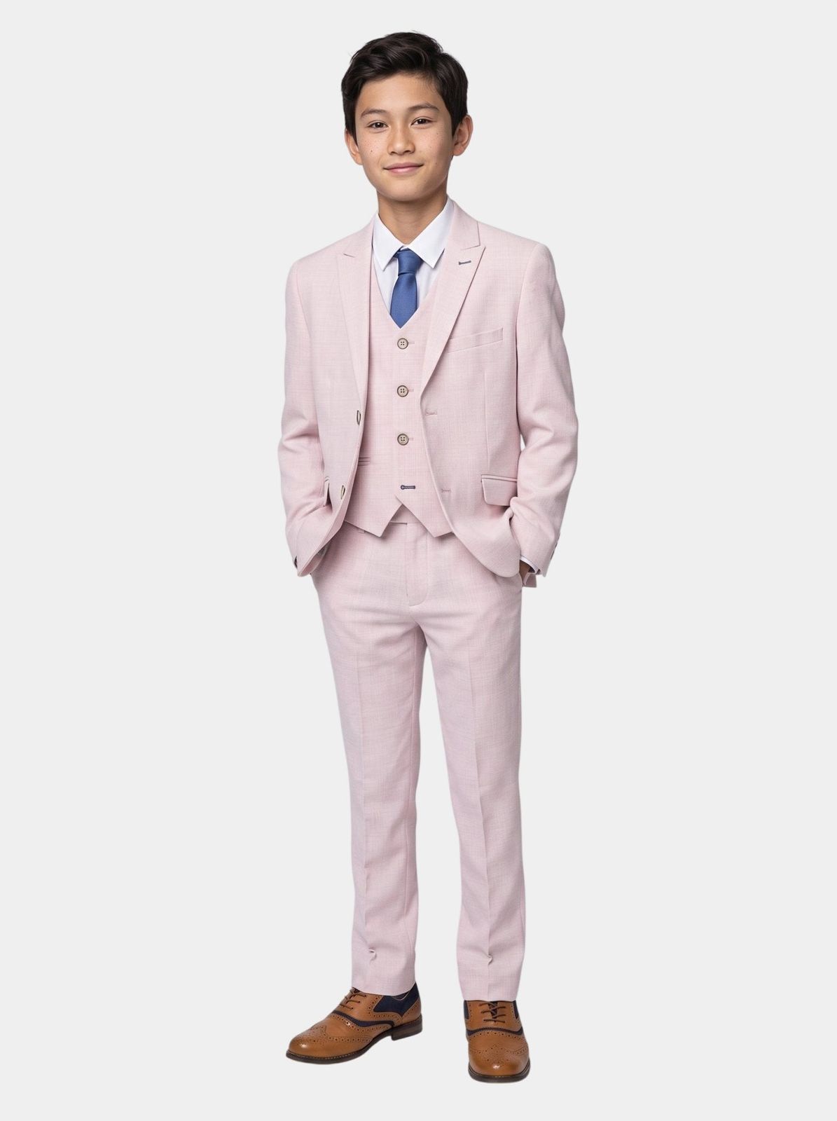Boys Tropez Mauve Suit