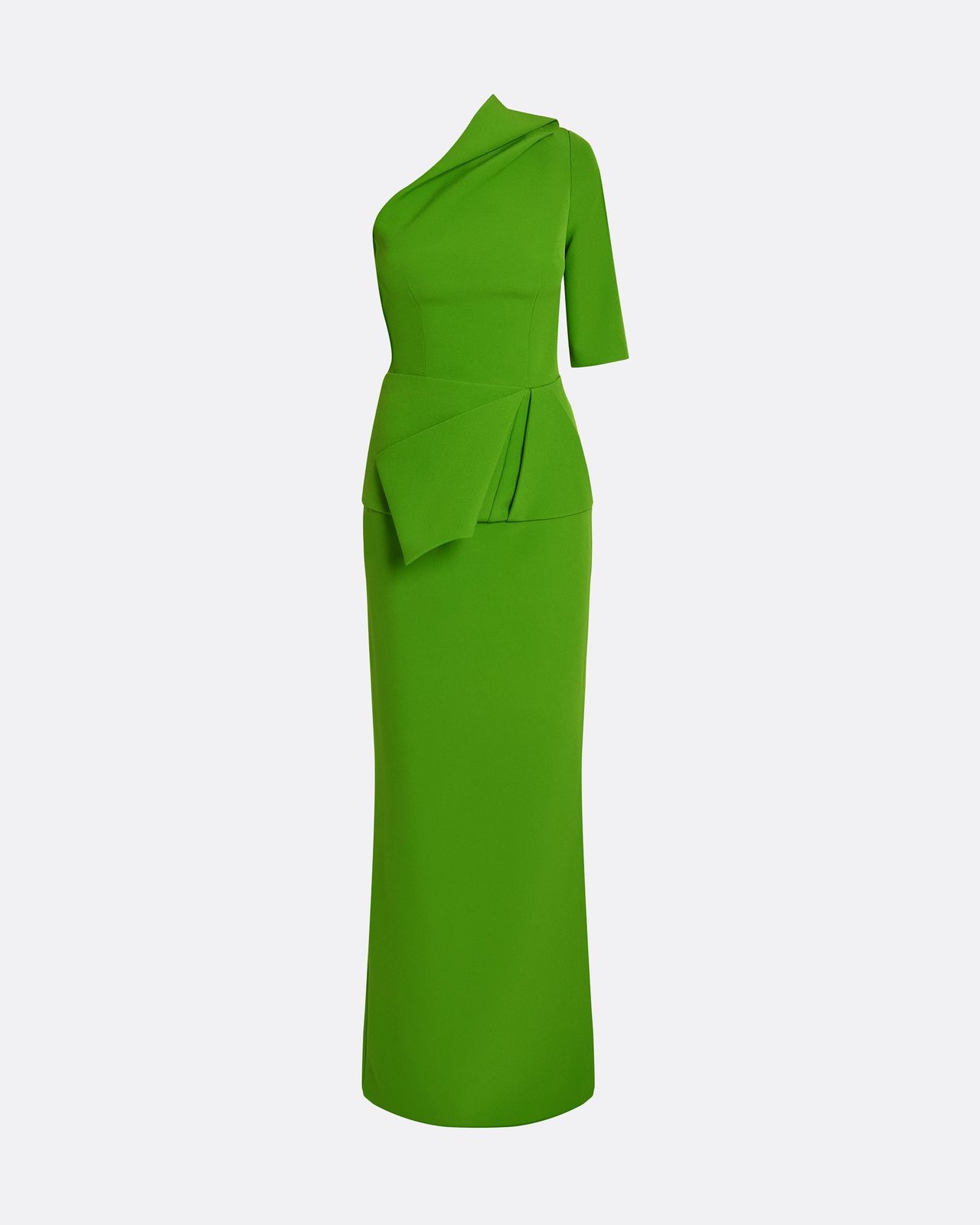 Rosalinda Long Dress In Verdant Green