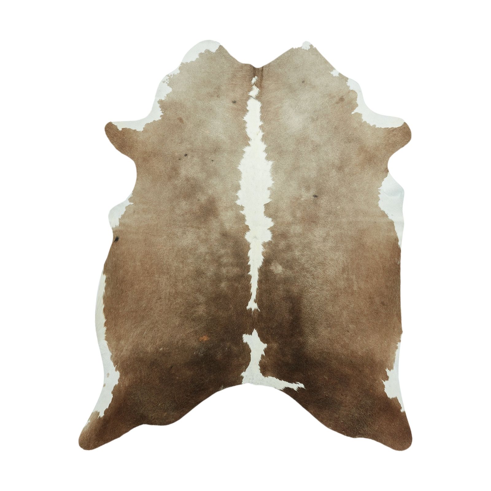 Cowhide Rug - Brown & White (220cm x 170cm)