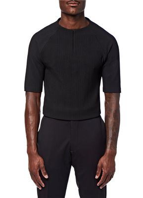 Textured Henley Top