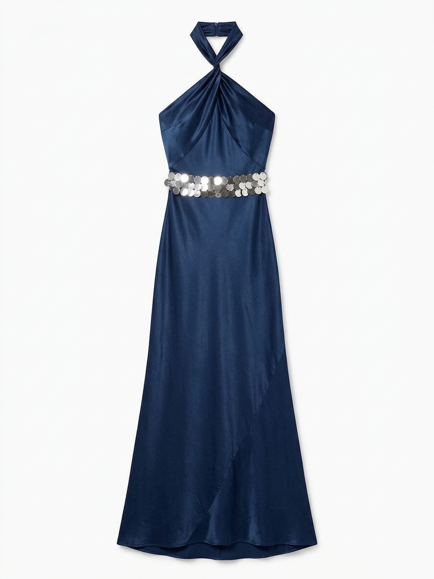 Arles Dress In Navy