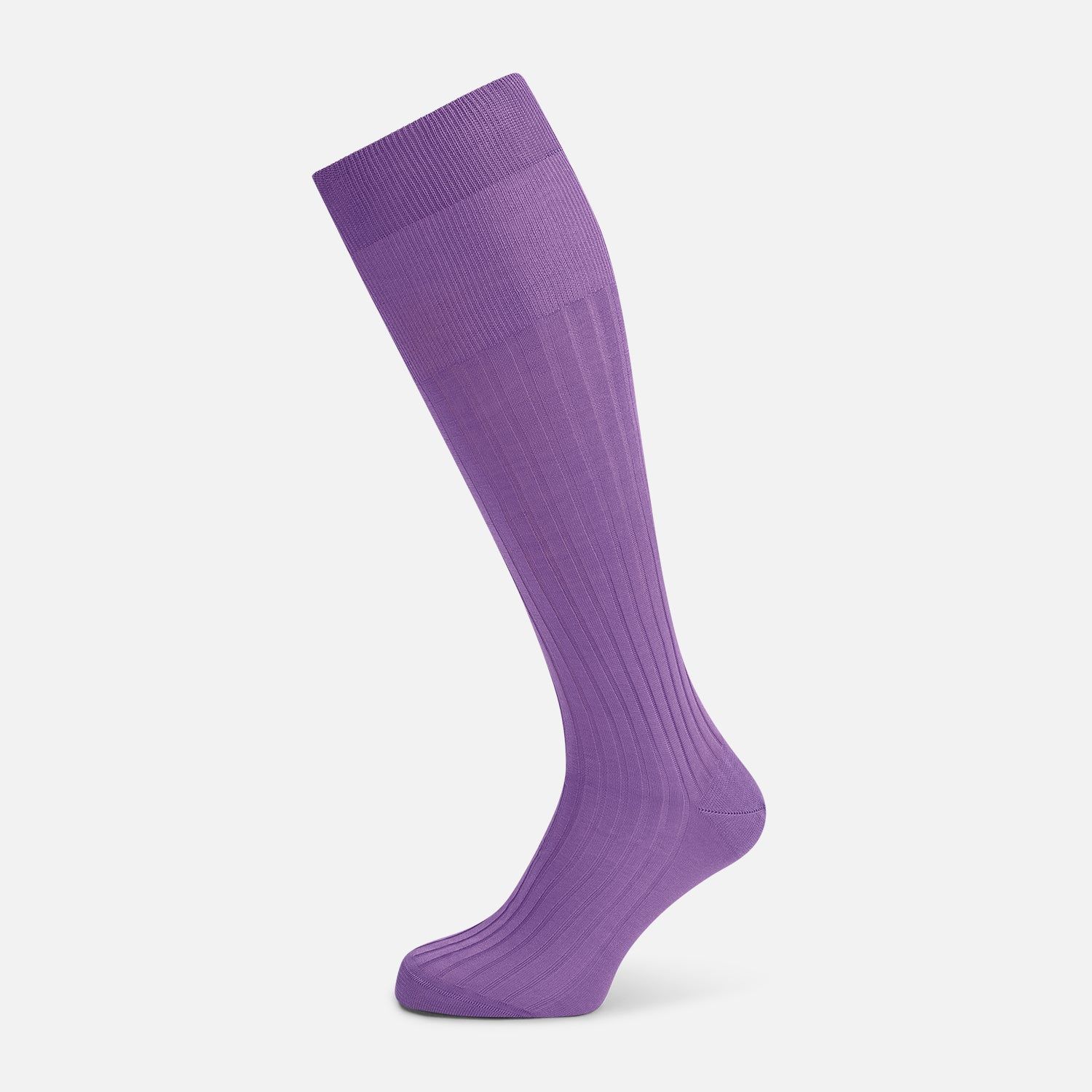 Violet Long Socks