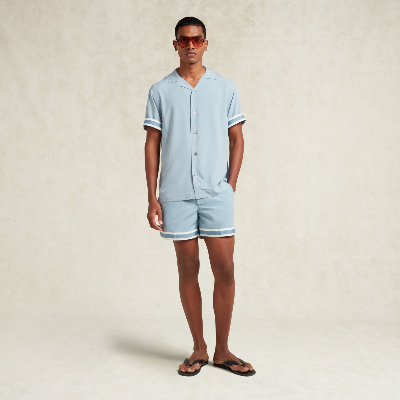 Valbonne Ecovero™ Signature Shirt - Powder Blue