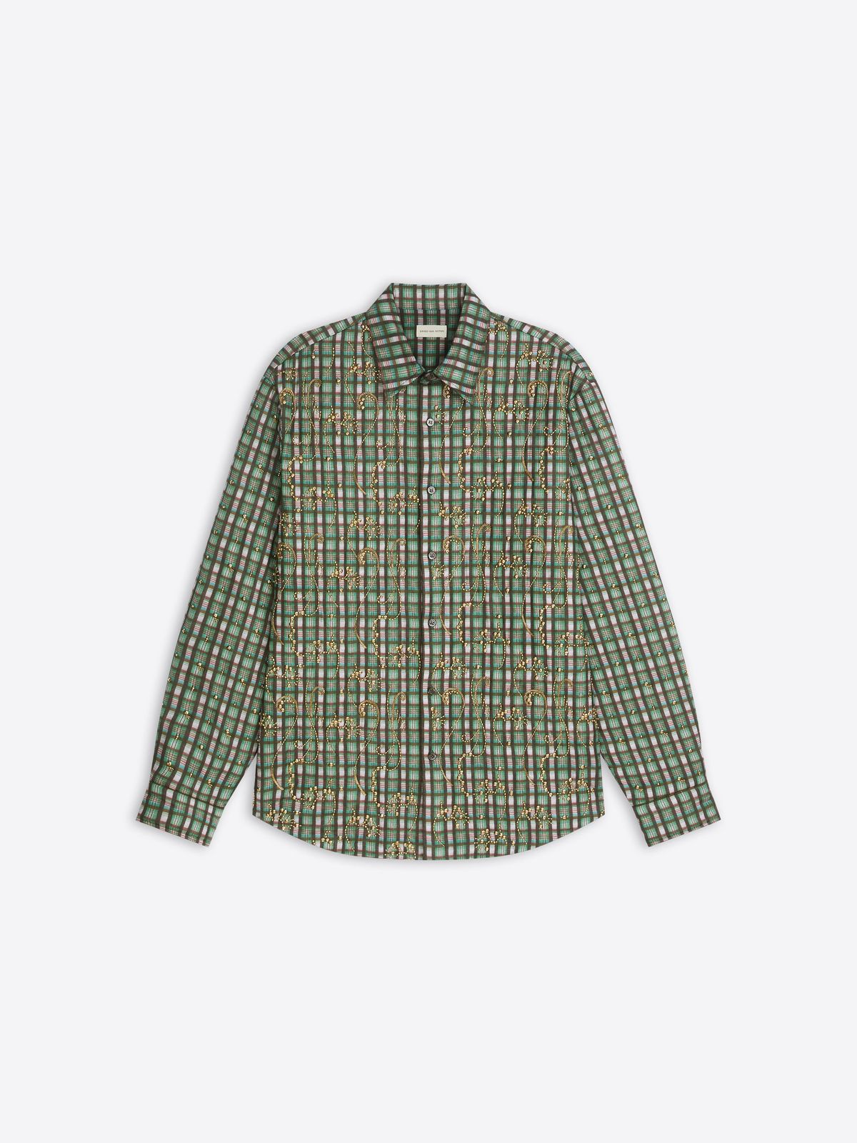 Embroidered overshirt