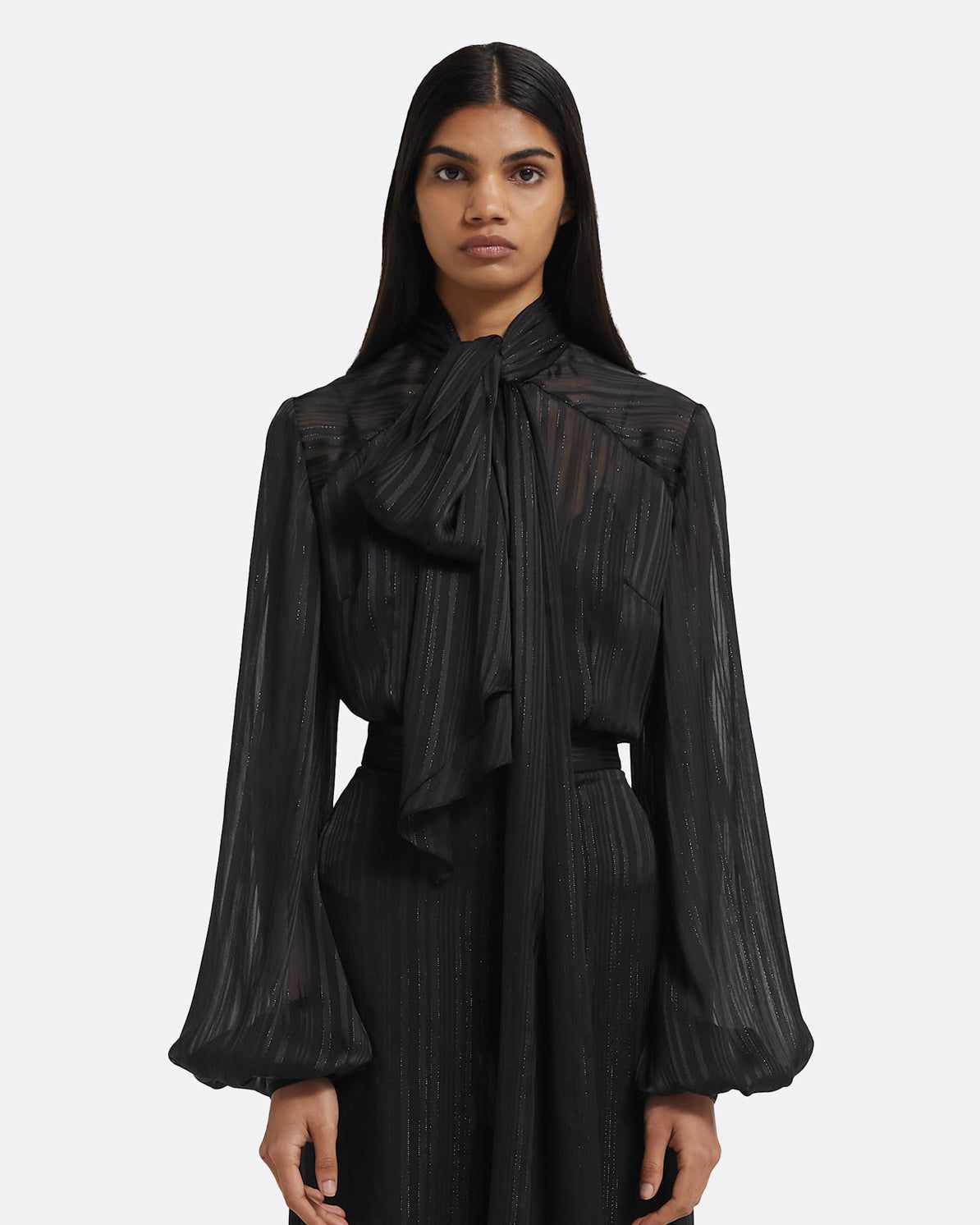 Delfinane Top in Black