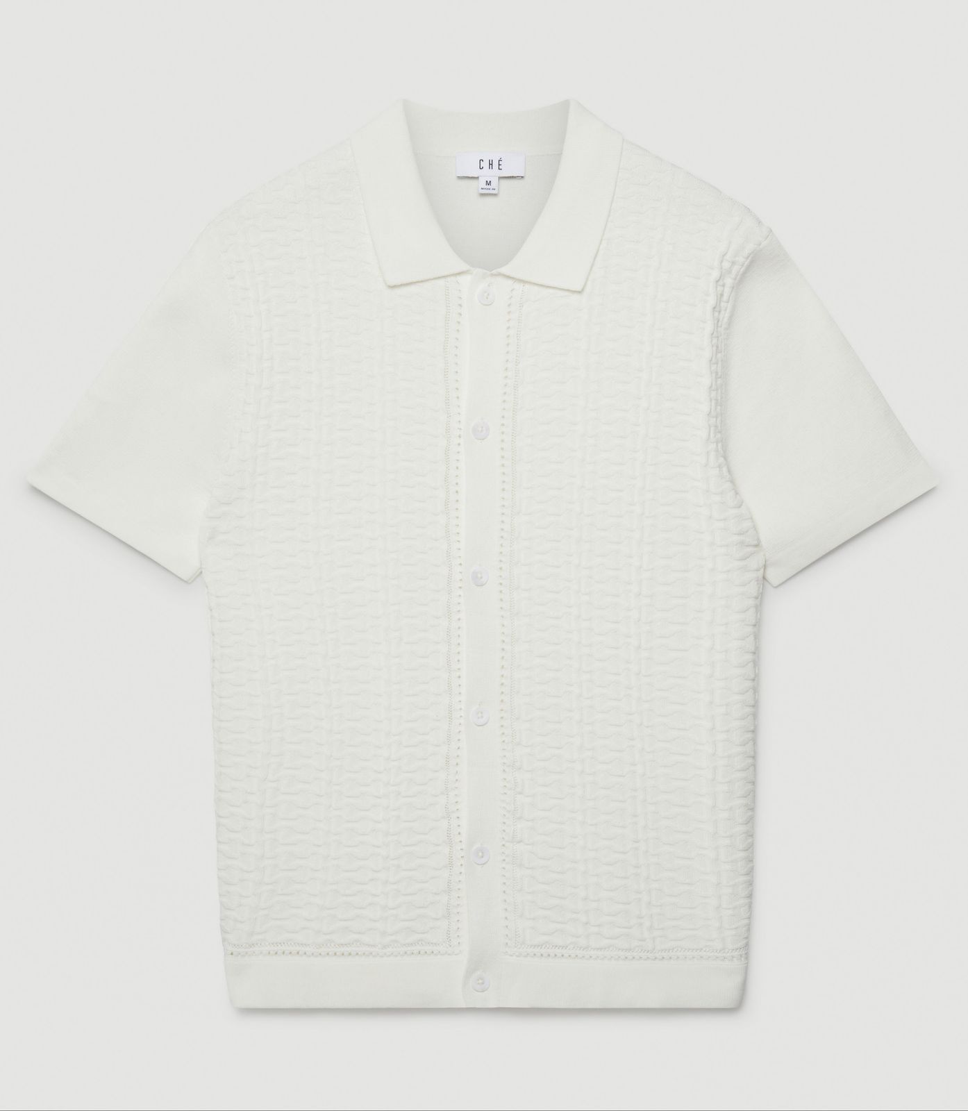 Links Knitted Shirt - Ivory