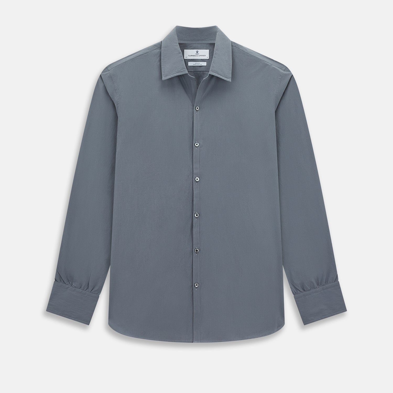 Grey Pinstripe Windsor Shirt