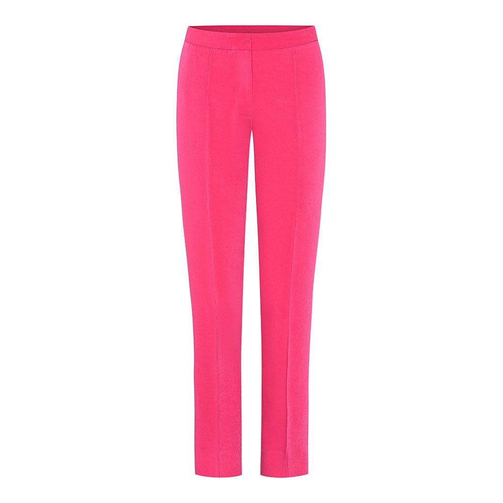 Pink Tapered Trousers