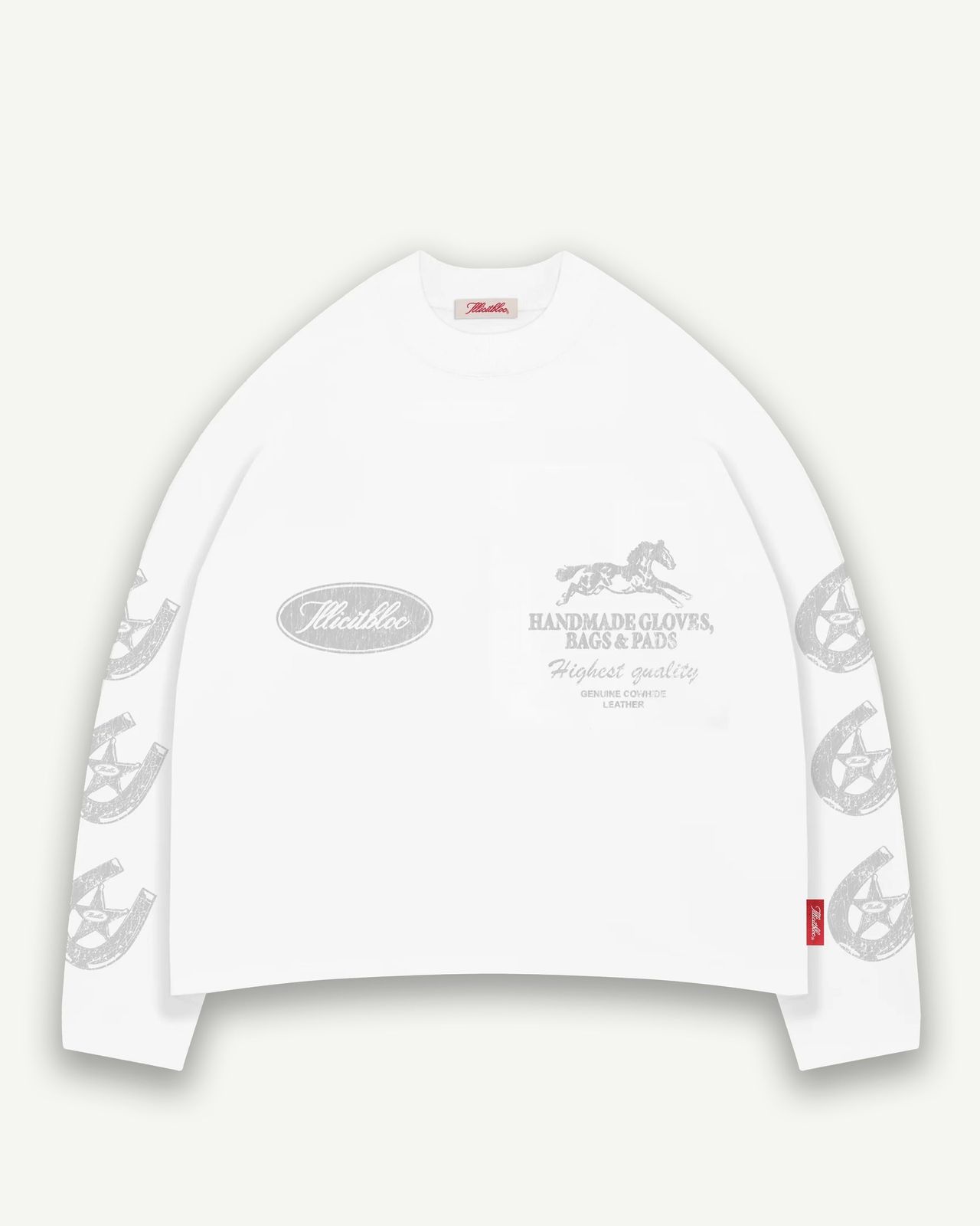 PADS CLOUDWEAVE™ LONG SLEEVE T-SHIRT - WHITE