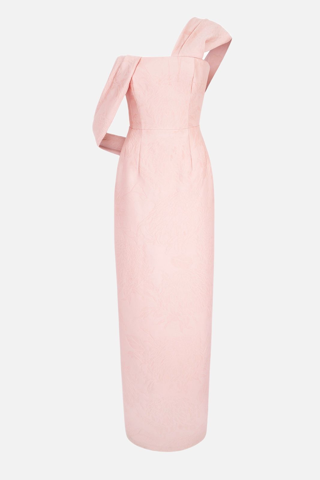 Kiana Dress Pink Embossed Cloque